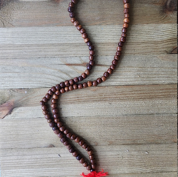 Wooden Mala Necklace - Picture 1 of 1